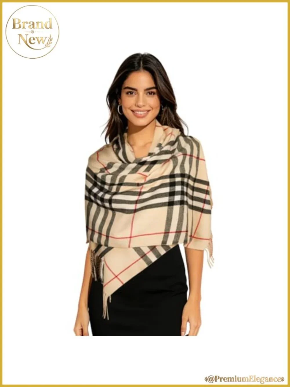Pashmina Texture Silky Shawl Wrap Evening Dress Blanket Poncho Cape